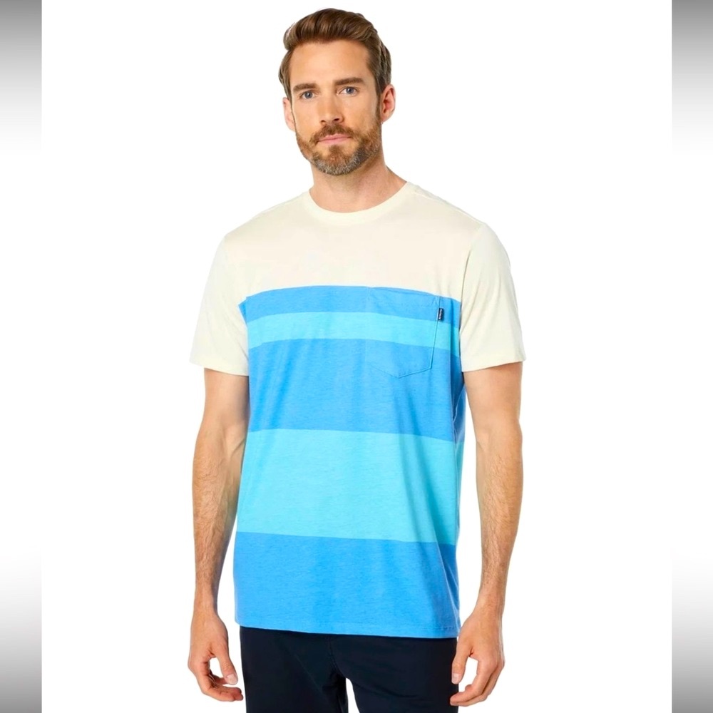 Hurley Brooks Warner Crew Tee New